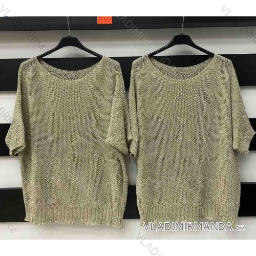 Women's Long Sleeve Sweater (S / M / L one size) ITALIAN FASHION IMWA214327