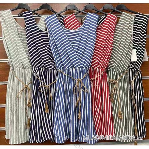 Dress with 3/4-sleeve ladies pocket (uni sl) ITALIAN Fashion IMWD20527