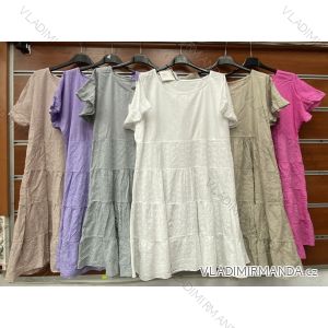 Dress with 3/4-sleeve ladies pocket (uni sl) ITALIAN Fashion IMWD20527