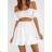 Súprava letné sukne a top dámska (S / M ONE SIZE) TALIANSKÁ MÓDA IMWK21547