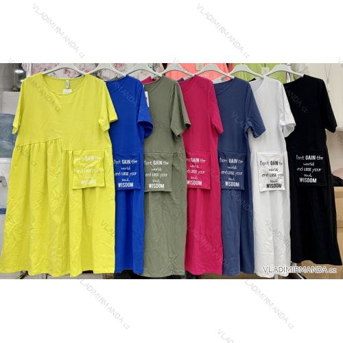 Hemdbluse 3/4 Ärmel (UNI XL-3XL) ITALIENISCHE MODA IM420486