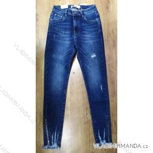 Rifle jeans dlouhé dámské (26-32) M.SARA MSR21S-5095-K