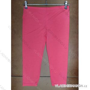 Kalhoty dlouhé koženkové dámské (uni S/M, uni L/XL) Turecká móda TM920enleg-8422