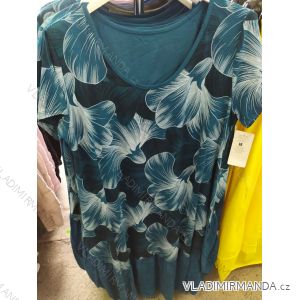 Šaty letní krátký rukáv dámské (S/M/L ONE SIZE)  ITALSKá MODA IM721081