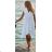 Summer long sleeve flowered women's dress (UNI S / L) ITALIAN FASHION IMK20150 <p>blue</p> S / M