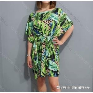Bluse 3/4 Ärmel mit Knöpfen (uni sl) ITALIENISCHE Mode IMM20206