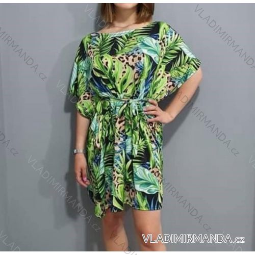 Bluse 3/4 Ärmel mit Knöpfen (uni sl) ITALIENISCHE Mode IMM20206