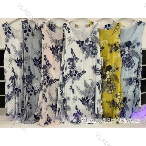 Dress with 3/4-sleeve ladies pocket (uni sl) ITALIAN Fashion IMWD20527