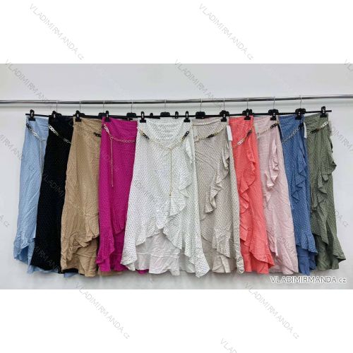 Sukně dlouhá dámská (S/M ONE SIZE) ITALSKÁ MÓDA IMWC215158