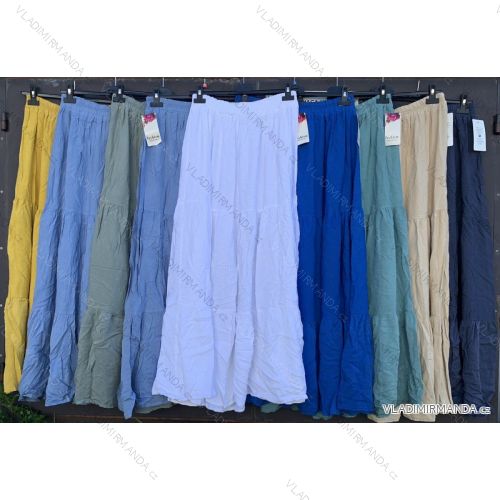 Sukně dlouhá dámské (S/M/L ONE SIZE) ITALSKÁ MÓDA IMWM215275