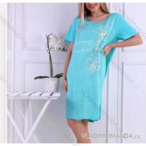 Dress with 3/4-sleeve ladies pocket (uni sl) ITALIAN Fashion IM3181746