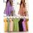 Kleid mit Knöpfen und geknöpften Damen (uni s-m) ITALIAN FASHION IM2203948