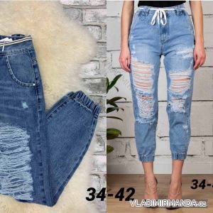 Rifle jeans dlouhé dámské (34-42) M.SARA MSR215212