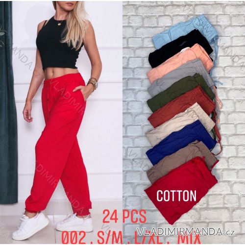 Nohavice dlhé dámske (S-XL) TURECKÁ MÓDA TMWL21002