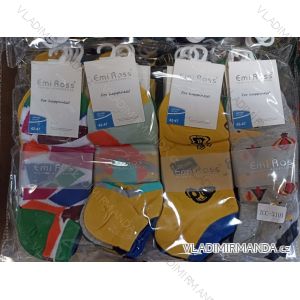 Ponožky kotníkové veselé pánské (42-47) EMI ROSS ROS21ZCC-3101