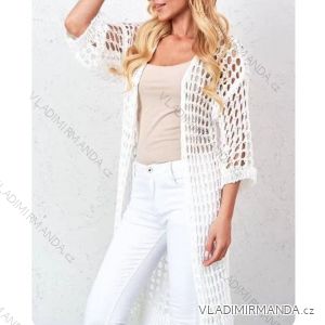 Cardigan dlouhý pletený dámský (S/M/L ONE SIZE) ITALSKÁ MÓDA IMWH215623