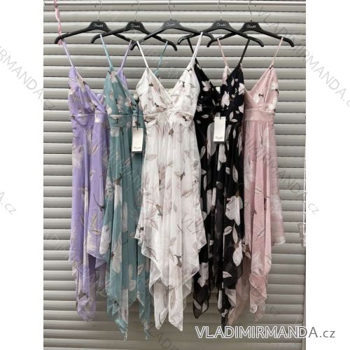 Kleid mit 3/4 Ärmeltasche für Damen (uni sl) ITALIAN Fashion IM3181746