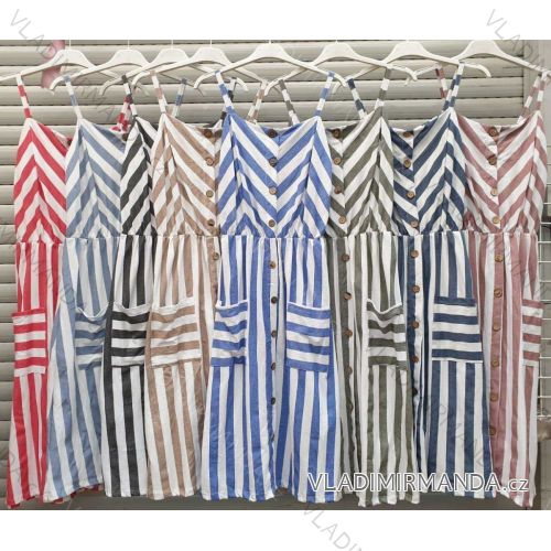 Dress with 3/4-sleeve ladies pocket (uni sl) ITALIAN Fashion IM3181746