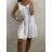 Šaty letní na ramínka dámské (S/M ONE SIZE) ITALSKÁ MÓDA IMM211067