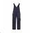 Bib & Brace Twill Cordura work trousers with laclem unisex black 44 ADR-T67T144