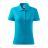 Cotton Heavy Polo Shirt Women Black With ADR-2160113
