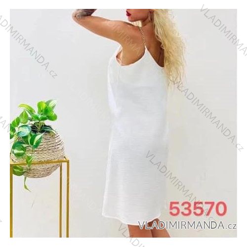 Summer long sleeve flowered women's dress (UNI S / L) ITALIAN FASHION IMK20150