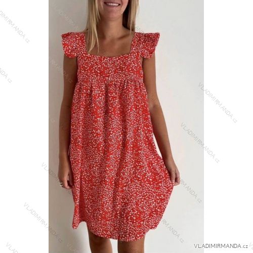 Kleid mit 3/4 Ärmeltasche für Damen (uni sl) ITALIAN Fashion IMWD20527