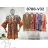 Šaty letní 3/4 krátký rukáv dámské (S/M ONE SIZE) ITALSKÁ MÓDA IMM218788-V32