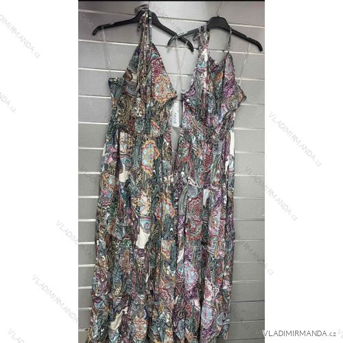 Dress with 3/4-sleeve ladies pocket (uni sl) ITALIAN Fashion IMWD20527