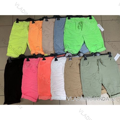 Kraťasy strečové dámske (S / M ONE SIZE) TALIANSKÁ MÓDA IMWA215836