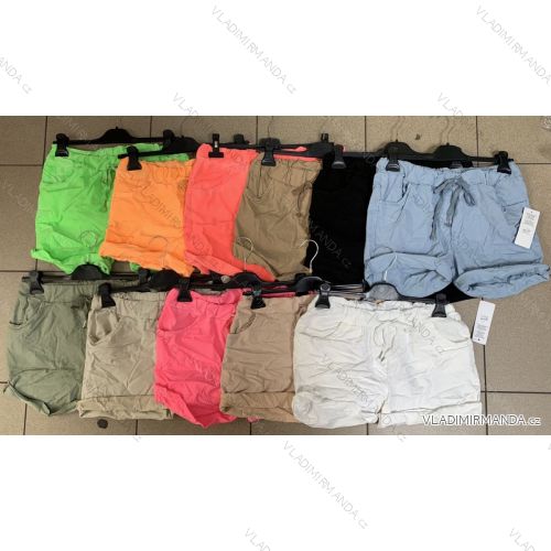 Kraťasy strečové dámske (S / M ONE SIZE) TALIANSKÁ MÓDA IMWA215837