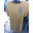 T-Shirt Kurzarm Damen (uni xl / 2xl) ITALIAN FASHION IM720038
