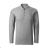 Pique Polo LS Polo Shirt White With ADR-2210013
