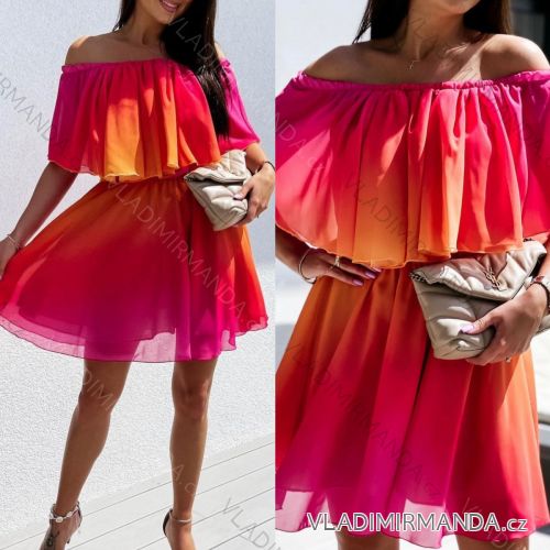 Women's Elegant Long Sleeve Dress (S / M / L ONE SIZE) ITALIAN FASHION IMWA21002