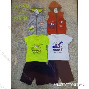 Set Sommerweste, T-Shirt und Shorts für Kinder (1-5 Jahre) SAD SAD21KK-1149