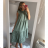 Women's Sleeveless Summer Dress (M / L ONE SIZE) ITALIAN FASHION IM721182