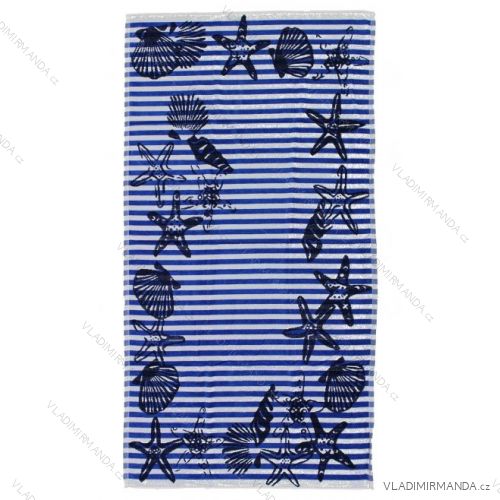 Osuška plážová obojstranná (165x90 cm) SETINO T-013AB STAR + SHELL