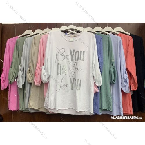 Tunika dlouhý rukáv dámská (S/M ONE SIZE) ITALSKÁ MÓDA IMWA201072