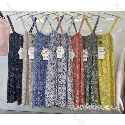 Dress with 3/4-sleeve ladies pocket (uni sl) ITALIAN Fashion IMWD20527