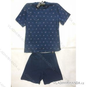 Pyžamo krátká nohavice pánské nadrozměrné (l-4xl) HAF W-022B