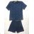 Pyžamo krátká nohavice pánské nadrozměrné (l-4xl) HAF W-022B