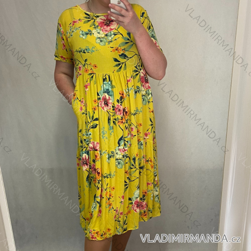 dress short sleeve womens (uni L-2XL) ITALIAN MODA IMS20004