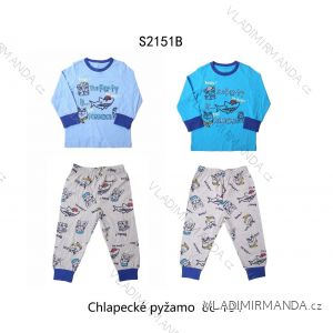 Pyžamo dlhé dvojdielne detské chlapčenské (86-104) WOLF S2151B