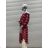 Carmen shoulder sleeve long sleeve dress women (S / M ONE SIZE) ITALIAN FASHION IMWY21732