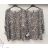Women's long sleeve leopard tunic (S / M ONE SIZE) ITALIAN FASHION IMWA216054