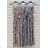 Overal dlhý elegantný na ramienka leopard dámsky (S / M ONE SIZE) TALIANSKÁ MÓDA IMWA216059