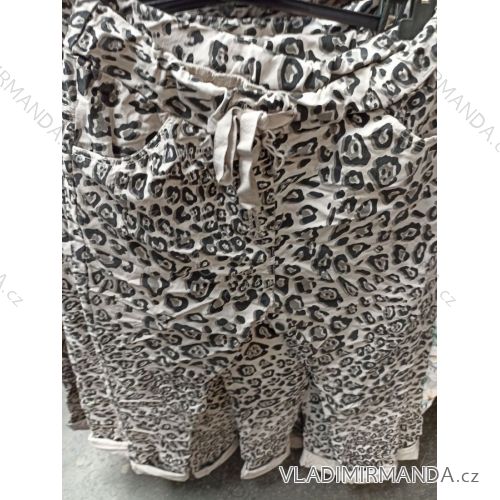 Kalhoty dlouhé dámské (S/M ONE SIZE) ITALSKá MóDA IM821022