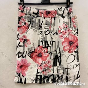 Sukně krátká letní dámska (uni s/l) ITALSKÁ MÓDA IMBS21FLO