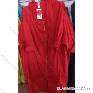 Bunda / Kabát tenká na zips jesenná dámska (L / XL ONE SIZE) TALIANSKÁ MÓDA IM721231