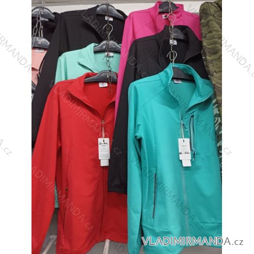Mikina dlouhý rukáv dámská nadrozměr (3XL-6XL) BENTER BES2123510